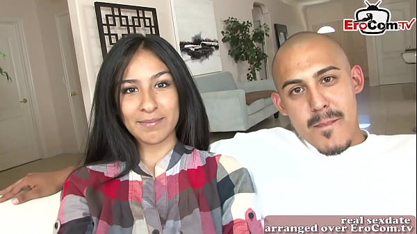 Pasangan Arab Amatir Coba Film Panas Pertama Kali Dengan Remaja Kurus