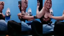 Goyang Payudara Teman, Remas-remas Bareng