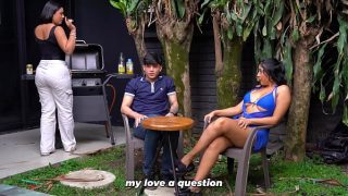 Ssst, Jangan Berisik! – Ibu Tiri Ngewe Pacar Anak Perempuannya Diam-diam – Kontol Besar Jackson & Lina Henao