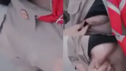 Sma Pramuka Pamer Dada Besar Montok Bikin Nggak Fokus