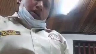 Tim Pencegahan Corona Cewek Colokin Memek Sendiri