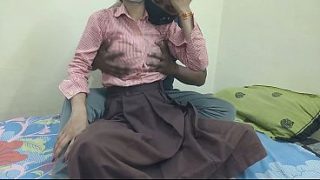 Cewek India Di Kamar Kos Pacar, Bokep Hot Colmek Sambil Digenjot.