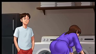 Malam Musim Panas Rahasia [v21.0.0] | Ibu Tiri Diam-diam Ngintipin Aku (18+) | Novel Visual Panas Buat Dewasa