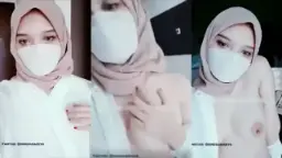 Hijab Camilla, Toket Diremas-remas Hot.