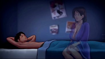 Semua Berubah Geli-geli Liar Pas Ibu Tiri Balas Senyum (18+) | Update Baru Mainan Panas | Summertime Saga
