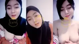Nella Si Hijab Nakal Remas Payudara Montok Besar
