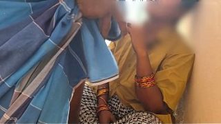 Desi Mandor Ngewein Kuli Ceweknya Di Lokasi, Nafsu Banget