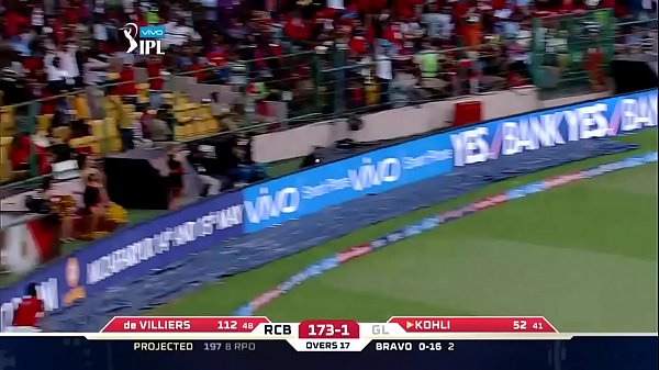 Pertandingan Panas Rcb Vs Gujarat Lions: Skor Hidup M44 Ipl 2016, Aksi Gila Di Lapangan Basah Dan Bergairah