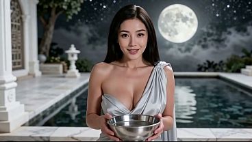 Pov: Muncrat Di Kuil Bulan Xinyi, Nikmatin Sampai Ke Dalam